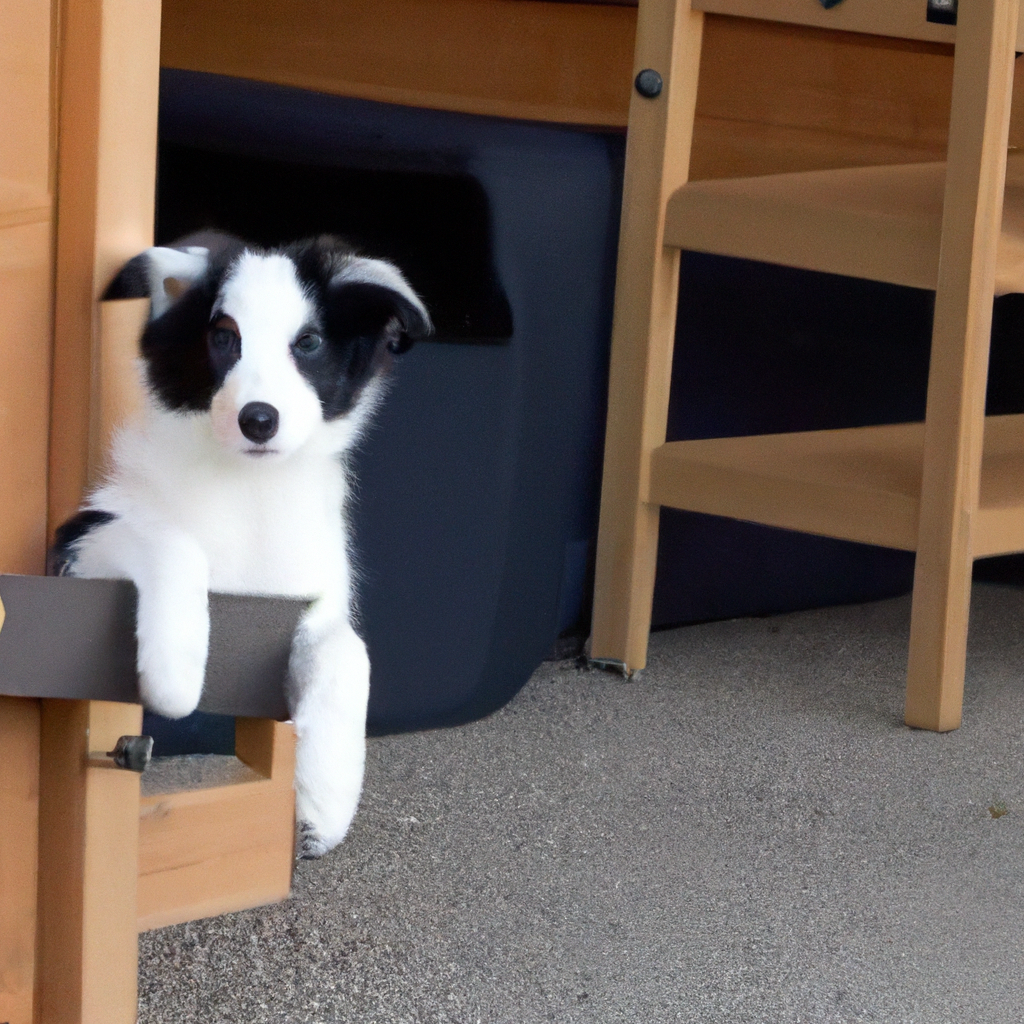 Training Your Border Collie to Use a Dog Door